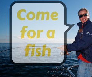 Go fishing with Paul