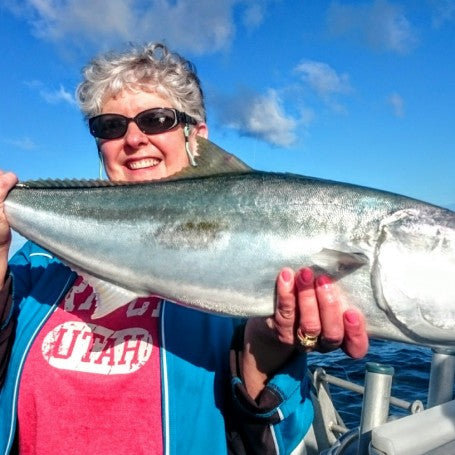 Kingfish and Kahawai on light gear