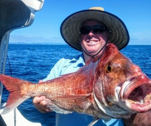 Cooler weather means bigger snapper!