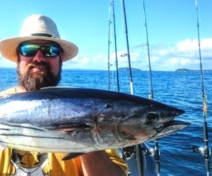 Catching Tuna Kings and KY on light gear