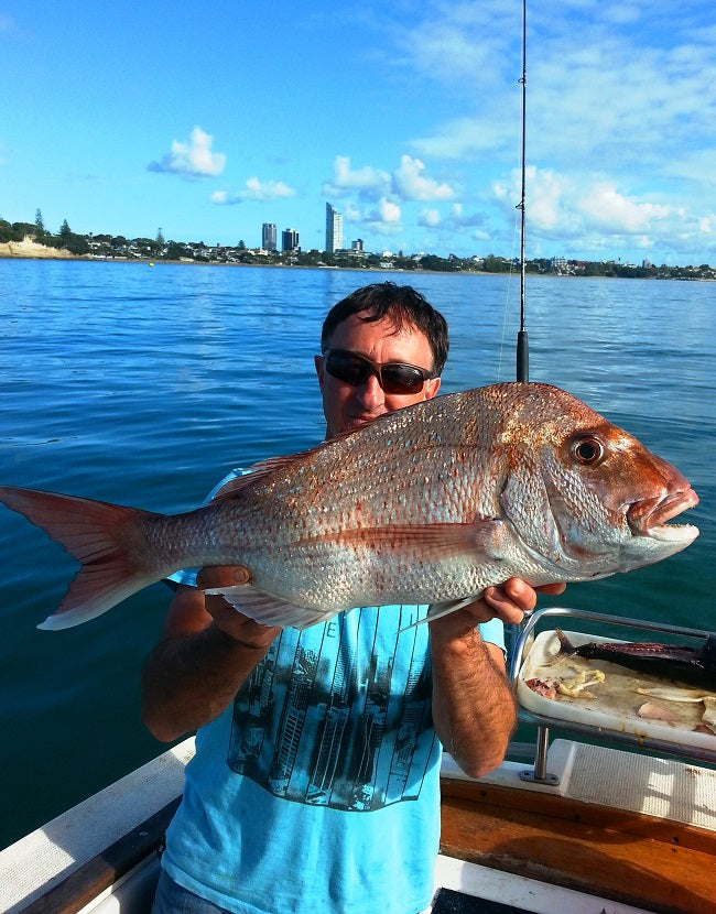 Taka Snaps on the Ocean Angler Powerflex rod