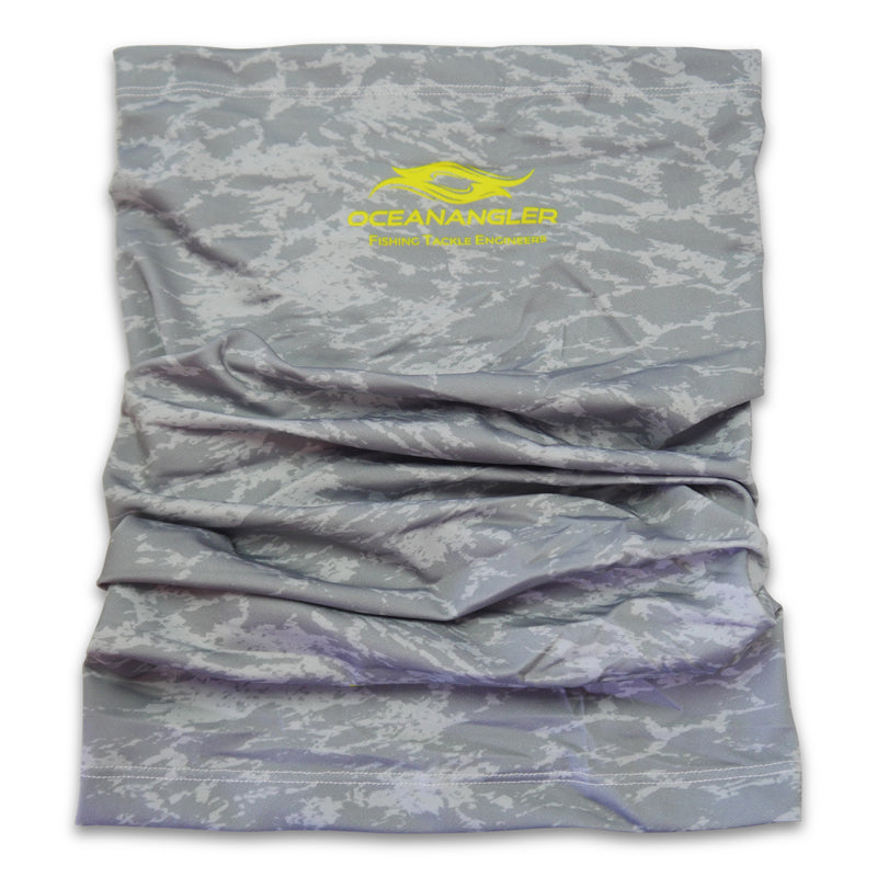 Ocean Angler UV Protective Neck Gaiter Silver