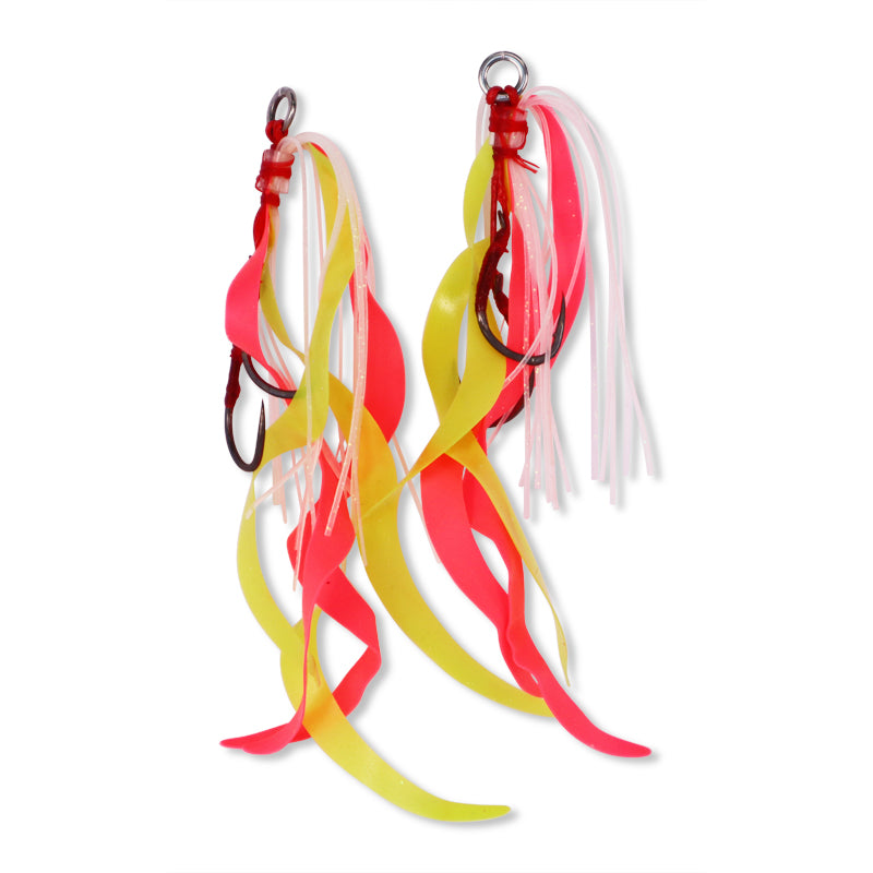 Slider Replacement Assist Rigs Curly Tail Rasta Man